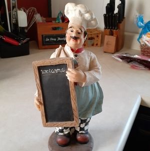 Fat chef guy decor